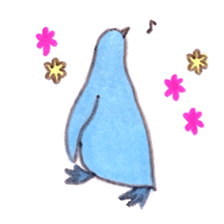 Penguin ha kawaii sticker #9510021