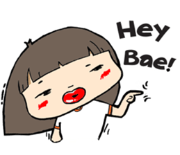 CHUuu Girl  Ver.English sticker #9510144