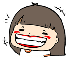 CHUuu Girl  Ver.English sticker #9510149