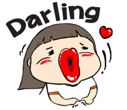 CHUuu Girl  Ver.English sticker #9510152