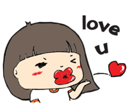 CHUuu Girl  Ver.English sticker #9510159
