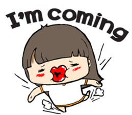 CHUuu Girl  Ver.English sticker #9510160