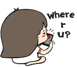 CHUuu Girl  Ver.English sticker #9510164