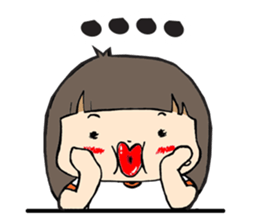 CHUuu Girl  Ver.English sticker #9510166