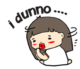 CHUuu Girl  Ver.English sticker #9510167