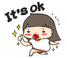 CHUuu Girl  Ver.English sticker #9510168