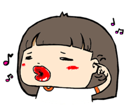 CHUuu Girl  Ver.English sticker #9510170