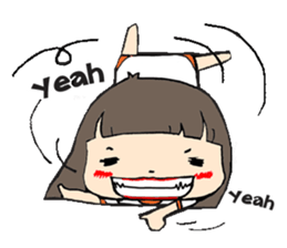 CHUuu Girl  Ver.English sticker #9510172