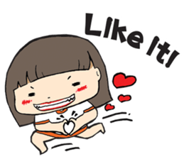 CHUuu Girl  Ver.English sticker #9510174