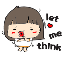 CHUuu Girl  Ver.English sticker #9510175