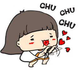 CHUuu Girl  Ver.English sticker #9510180