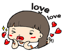 CHUuu Girl  Ver.English sticker #9510181