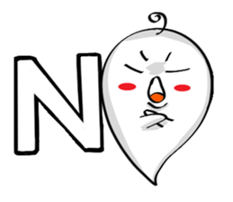 J Ghost sticker #9510231