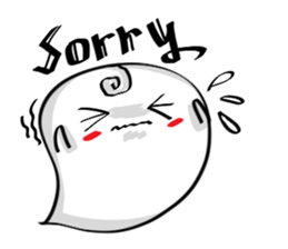 J Ghost sticker #9510235