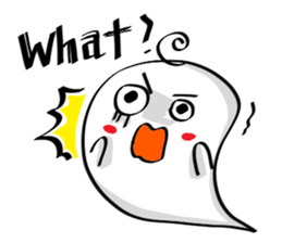 J Ghost sticker #9510245