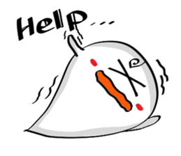 J Ghost sticker #9510252