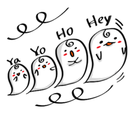 J Ghost sticker #9510261