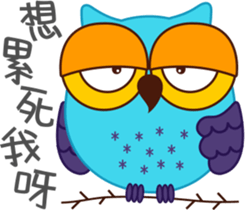 Owl Daily Life Second sticker #9510462