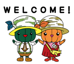 BIFUKA-kun and MIMI-chan sticker #9510744
