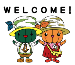 BIFUKA-kun and MIMI-chan sticker #9510744