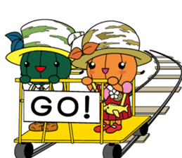 BIFUKA-kun and MIMI-chan sticker #9510777