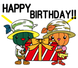 BIFUKA-kun and MIMI-chan sticker #9510779