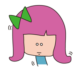 a wall eyed girl sticker #9510907