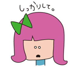 a wall eyed girl sticker #9510912