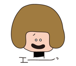 a wall eyed girl sticker #9510943