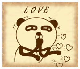 It is the panda.Panda-ish? 6 wanted sticker #9511187