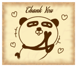 It is the panda.Panda-ish? 6 wanted sticker #9511198