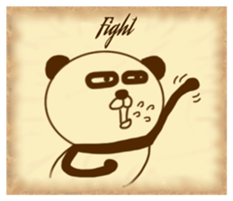 It is the panda.Panda-ish? 6 wanted sticker #9511200