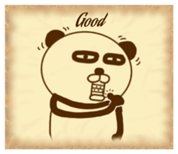 It is the panda.Panda-ish? 6 wanted sticker #9511201
