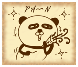 It is the panda.Panda-ish? 6 wanted sticker #9511204