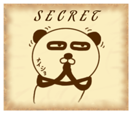 It is the panda.Panda-ish? 6 wanted sticker #9511208
