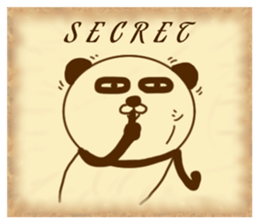 It is the panda.Panda-ish? 6 wanted sticker #9511209