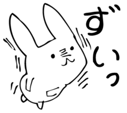 Rabbit of fairy tale talk 6 sticker #9511504