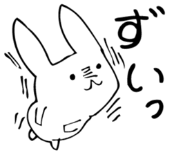 Rabbit of fairy tale talk 6 sticker #9511504