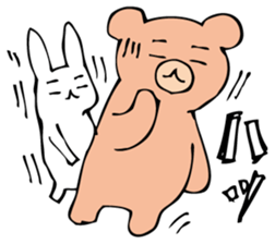 Rabbit of fairy tale talk 6 sticker #9511505