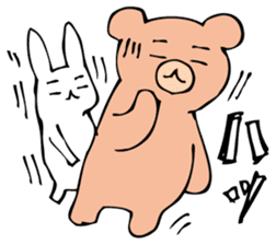 Rabbit of fairy tale talk 6 sticker #9511505