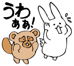 Rabbit of fairy tale talk 6 sticker #9511507