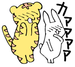 Rabbit of fairy tale talk 6 sticker #9511508