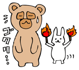 Rabbit of fairy tale talk 6 sticker #9511509