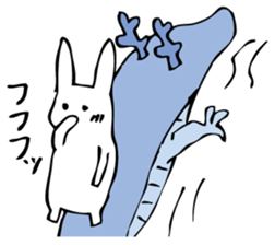 Rabbit of fairy tale talk 6 sticker #9511510