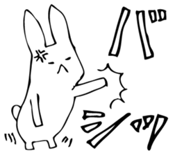 Rabbit of fairy tale talk 6 sticker #9511512