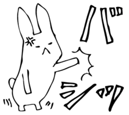 Rabbit of fairy tale talk 6 sticker #9511512