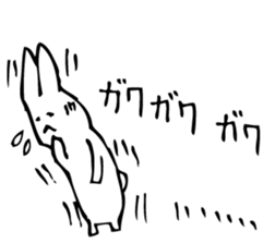 Rabbit of fairy tale talk 6 sticker #9511514