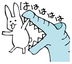 Rabbit of fairy tale talk 6 sticker #9511516