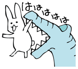 Rabbit of fairy tale talk 6 sticker #9511516