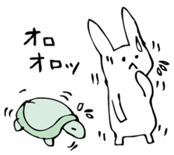 Rabbit of fairy tale talk 6 sticker #9511517